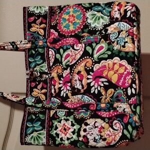 🎉Vera Bradley "Midnight w/Mickey" Large Tote